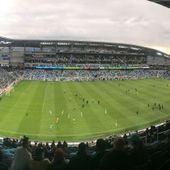Foto voor Project Consulting Group: PCG employees and their families take in the new Allianz Field experience