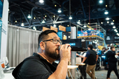 Foto voor ConstructConnect: Having too much fun on the mic at ConExpo!