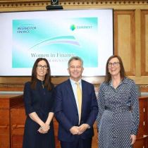 PTSB-foto van: Permanent TSB is proud to be one of the signatories of Irelandâs first Women in Finance Charter launched last week by Minister of State at the Department of Finance, Sean Fleming.