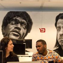 Backbase-foto van: Working together
