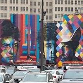 Foto voor Project Consulting Group: Our downtown Minneapolis office overlooks the Dylan mural