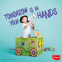 Maped-foto van: Tomorrow is in your hands